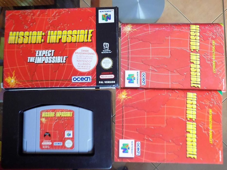 Mission: Impossible - MOŻLIWA gra zgrafiką 3D, Ethan Hunt Nintendo 64!