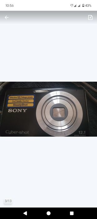 Sony  cyber shot DSC w190