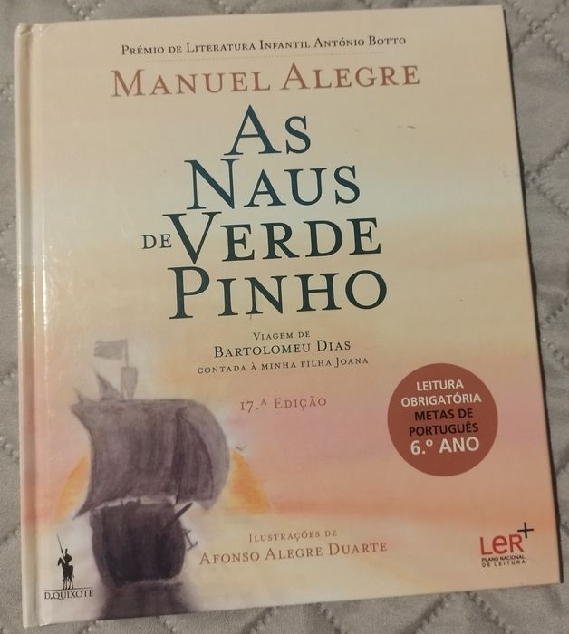 Livro - As Naus de Verde Pinho - Manuel Alegre