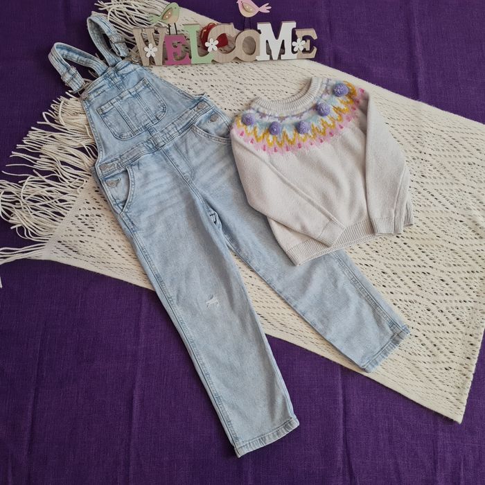 Комбез, кохта для дівчинки