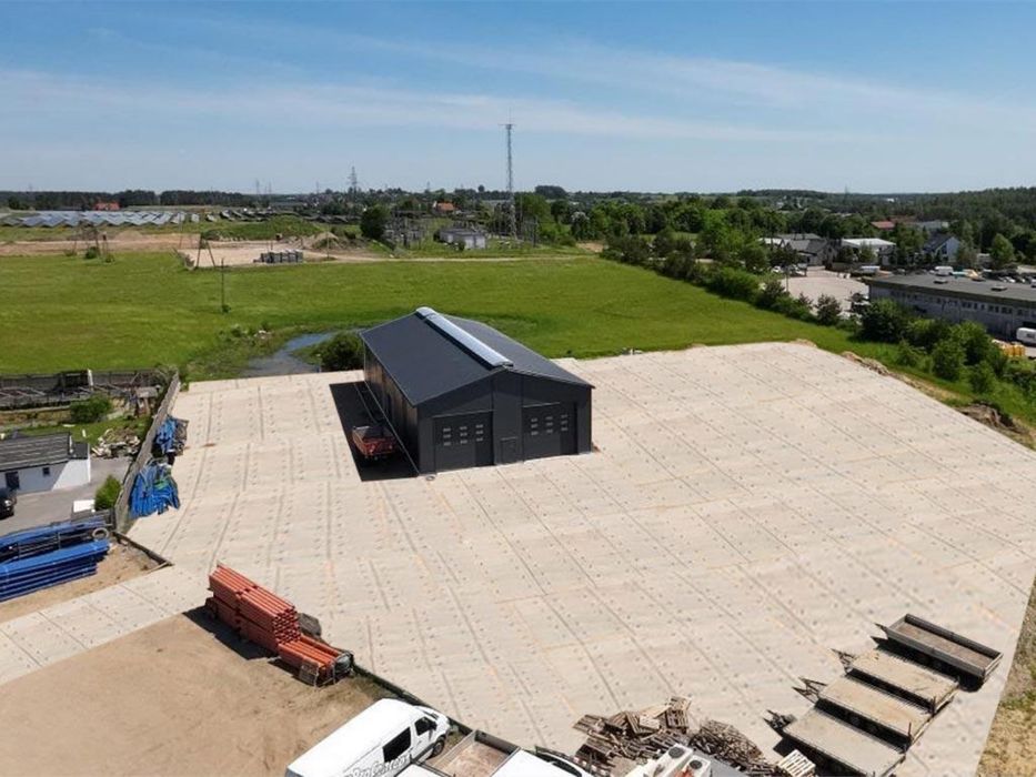 Wynajme hale z miejscem postojowym