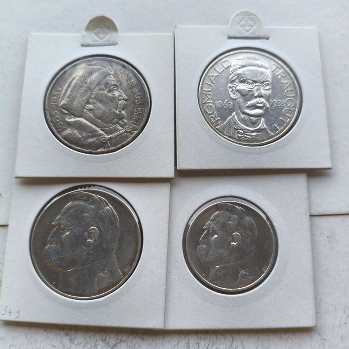 Moneta--5zł Strzelec--1934-srebro-