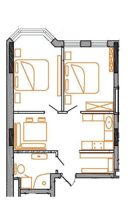 Apartment in Odesa, Vidrada - View 2