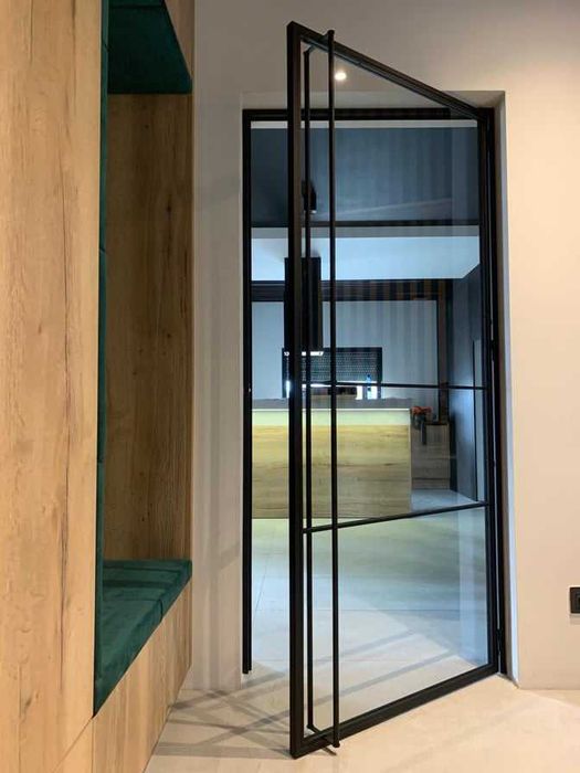 Drzwi loftowe, pivotowe, przesuwne. #Crittall #industrial #loft