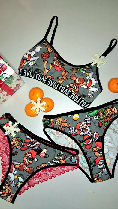 Жіноча білизна, подарунок, жіночий комплект.