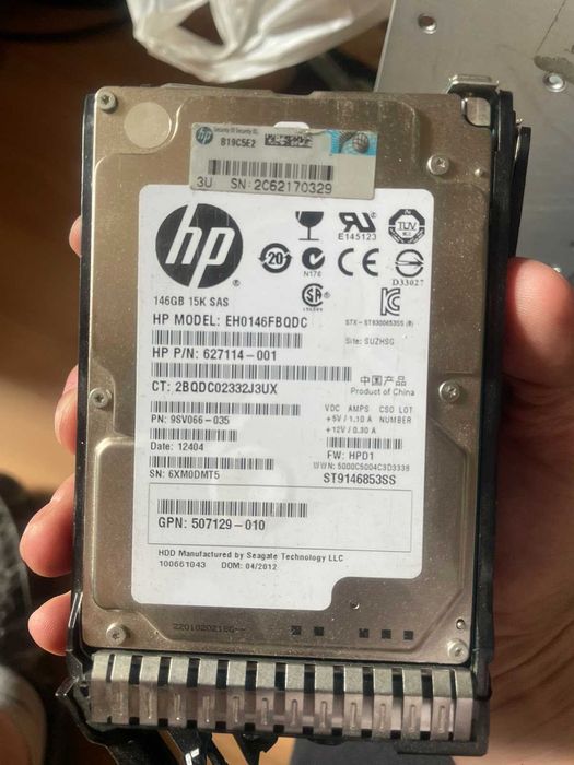 HP ProLiant DL380p Gen8 (2U Rack Server)