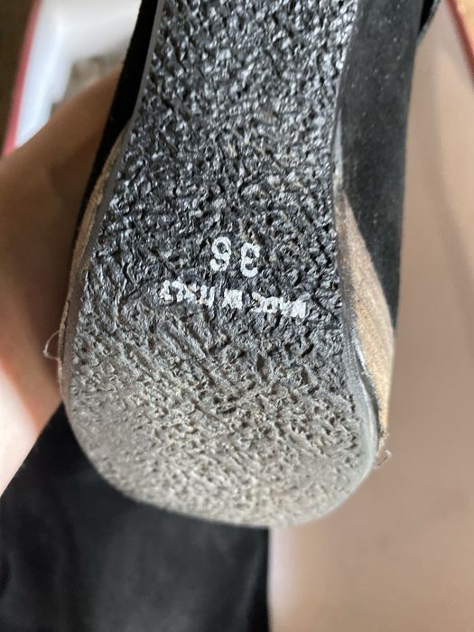 Чоботи замшеві чорні