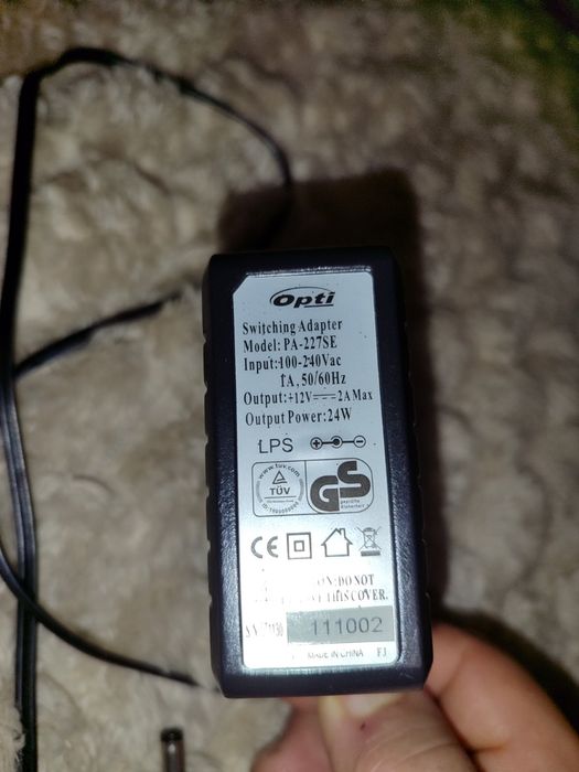 Блок питания 12v  opti