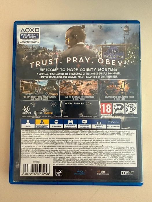 Far Cry 5 ps4 ps5