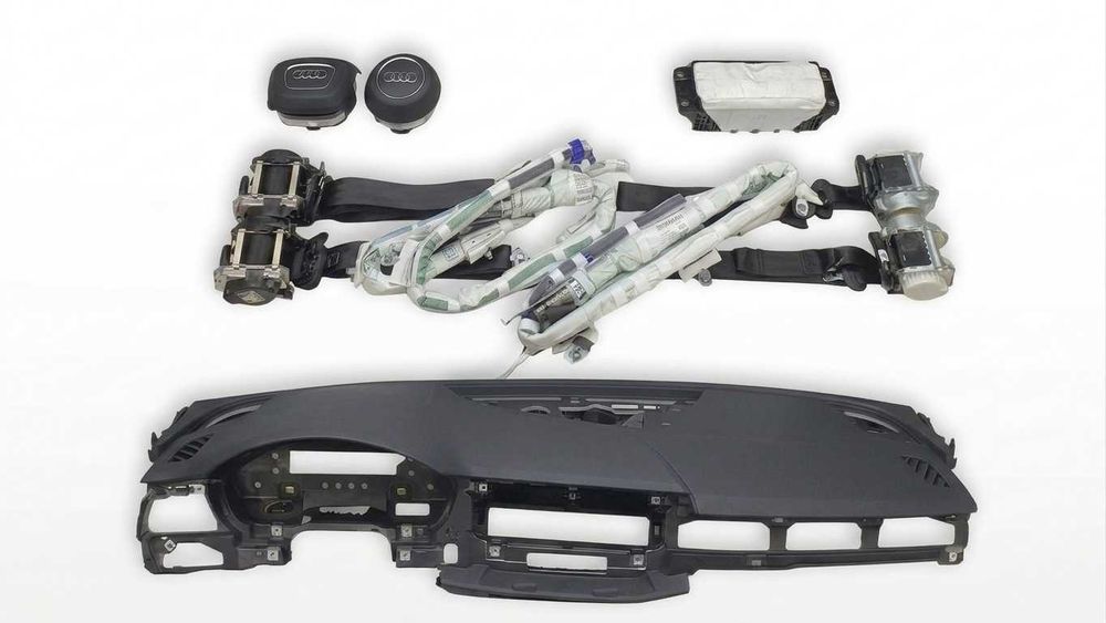 Audi A5 B9 8w Deska Rozdzielcza Wszystkie modelePoduszki Pasy AirBag Konsola Kokpit Pulpit Regeneracja Naprawa