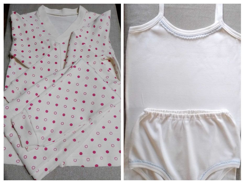 Пижама и комплект белья  детские . Дитяча  білизна,  бавовна