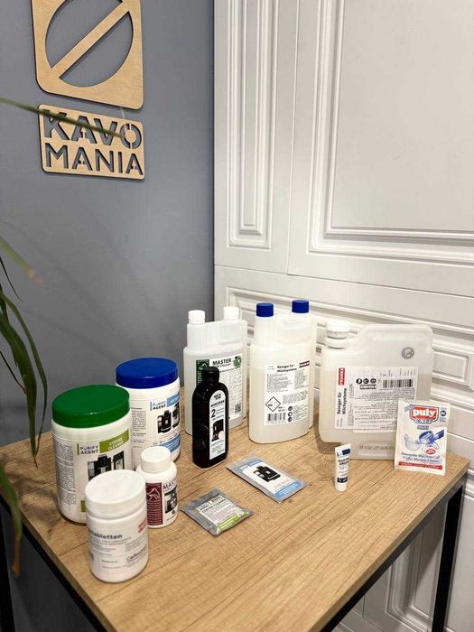 Набор для чистки кофемашин от накипи, масляного налета и жиров