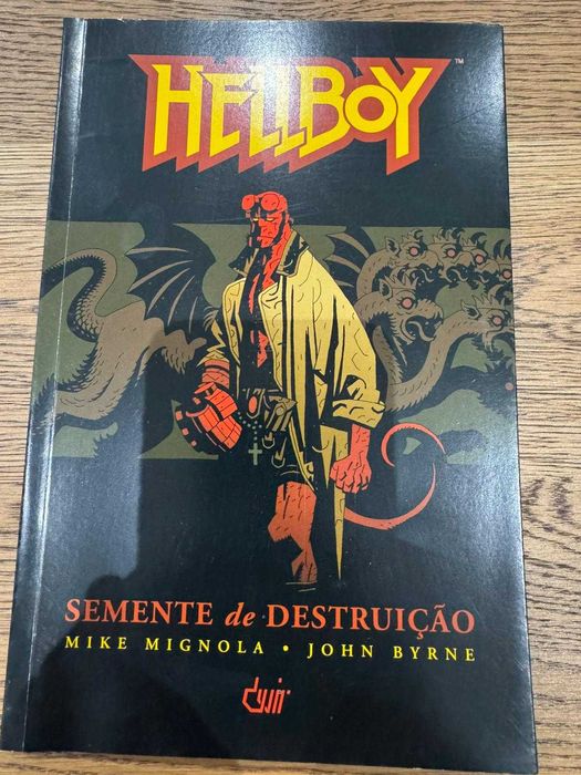 Comic Dark Horse - BD HellBoy Semente de Destruição de Mike Mignola
