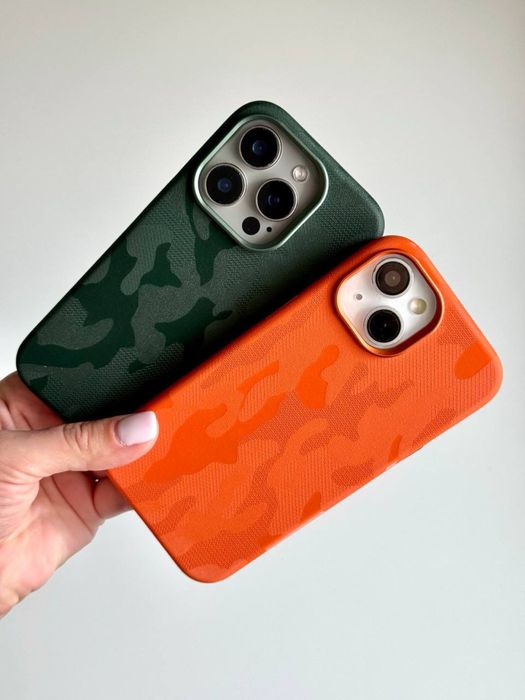 Чохол чехол камуфляж iPhone Pro Max айфон про макс 15 / 16 тканина