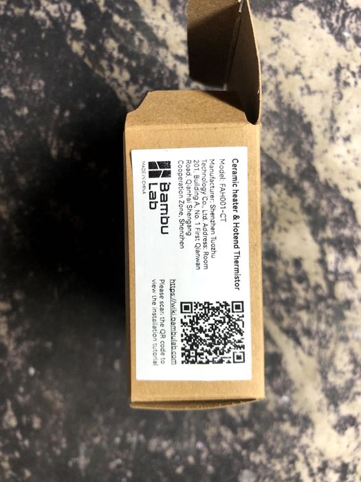 Bambu Lab FAH001-CT керамічний нагрівач та термістор