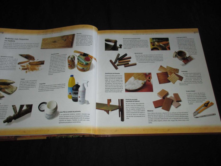 Livro Restauro de Móveis e Objectos Técnicas simples