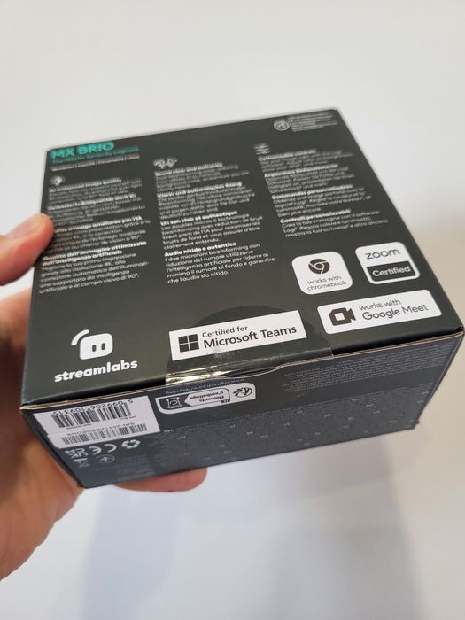 Kamera internetowa Logitech MX BRIO 4K nowa