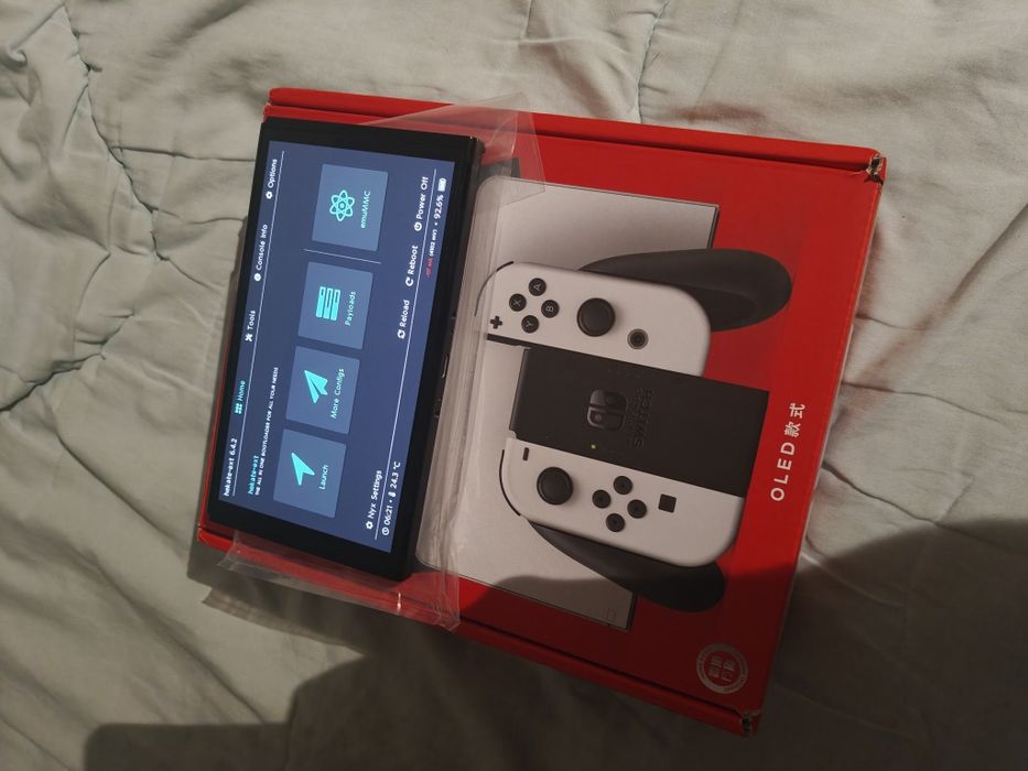 2. Nowe Przerobione Nintendo Switch Oled 256GB CFW Picofly