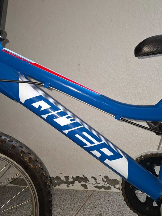 Bicicleta azul roda 20