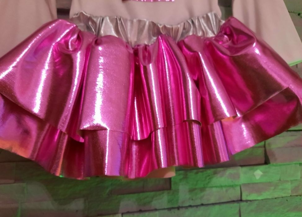 Piękny komplecik na Roczek fuksja