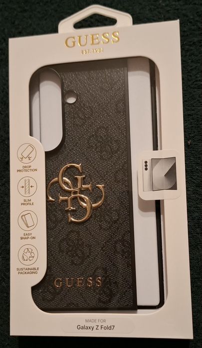 Etui GUESS Big 4G Logo Classic do Samsung Galaxy Z Fold 7  Czarne