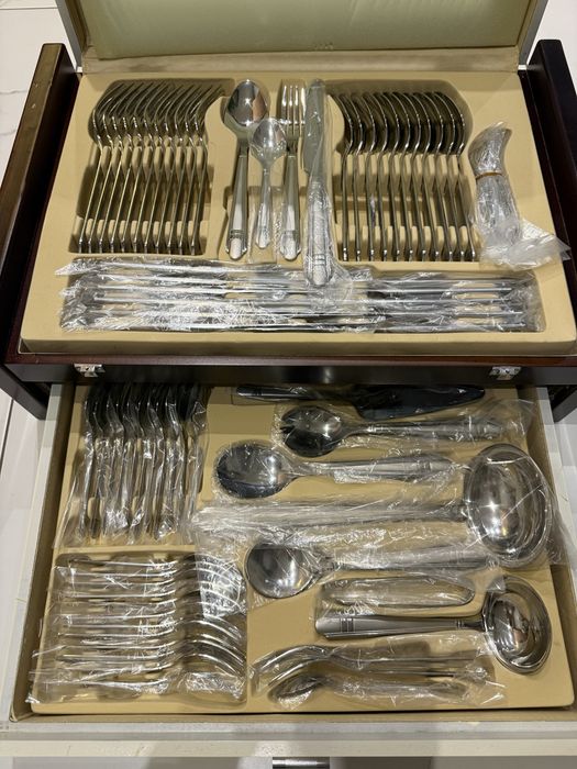 Zepter , Столовый набор приборов Zepter на 12 персон , новый