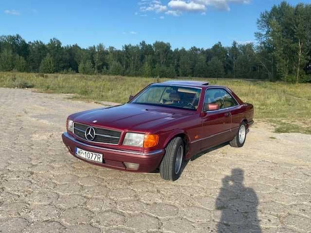 Mercedes 500SEC Zarejestrowany Sprawny
