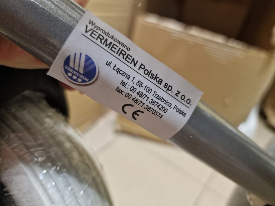 Wózek inwalidzki wzmocniony  vermeiren eclips+ nowy orginalnie zapakow