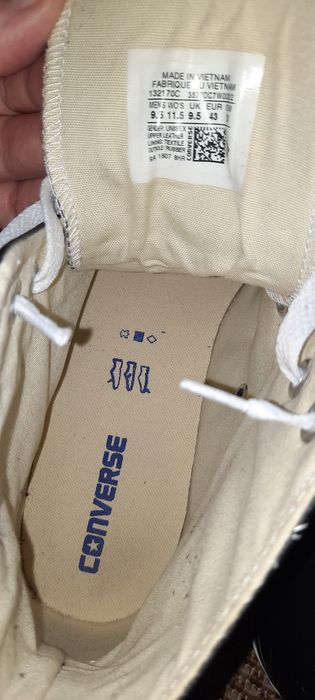 Converse Chuck Taylor All Star  43 (9.5) 28 см