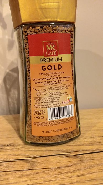Kawa Mk cafe 175g Premium gold rozpuszczalna
