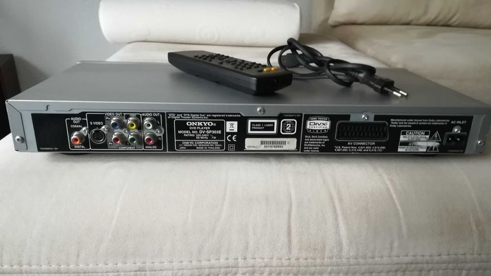 ONKYO DV -SP303E DVD Player - sprzedam