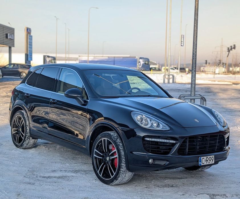 Porsche Cayenne V8 Turbo 500KM 4x4 Świetny stan Wentyle Radar BLIS Alcantara Zamiana