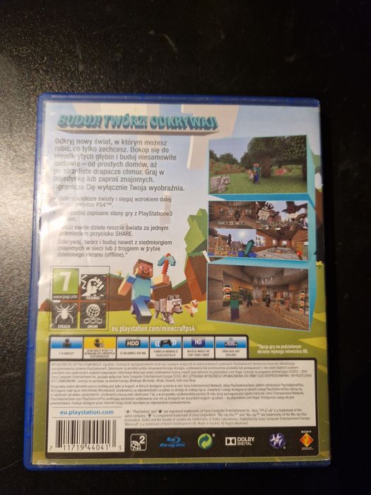 Minecraft PS4 PL