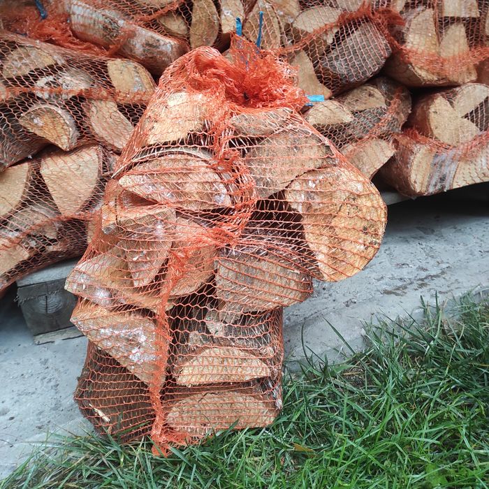 Drewno kominkowe / opałowe workowane(brzoza)