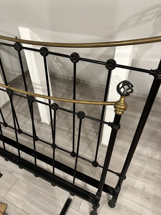 Rama Lozko francuskie zeliwne  150 cm x 200 cm solidne