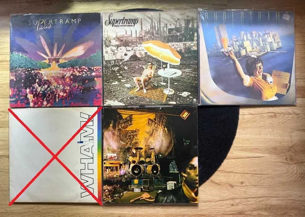 Supertramp , M.Rutheford, Prince, winyle