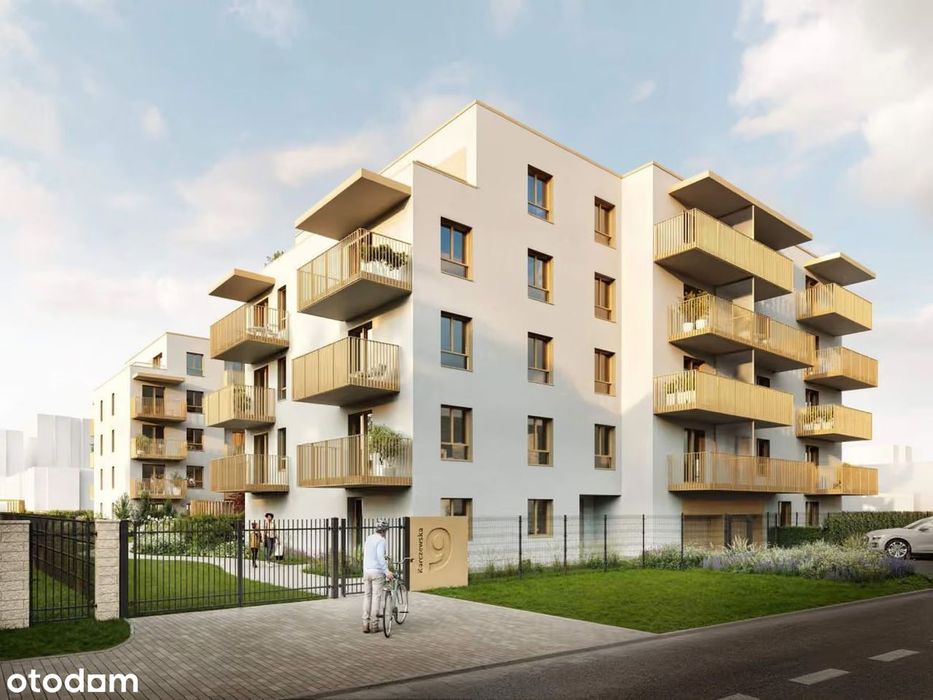 2-pokojowe mieszkanie 39m2 + balkon Bez Prowizji
