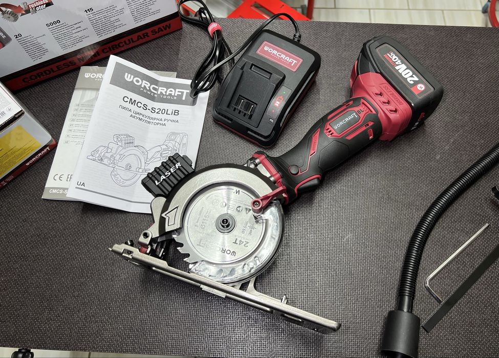 Аккумуляторная мини-пила Роторайзер WORCRAFT CMCS‑S20LiB /без АКБ и ЗУ