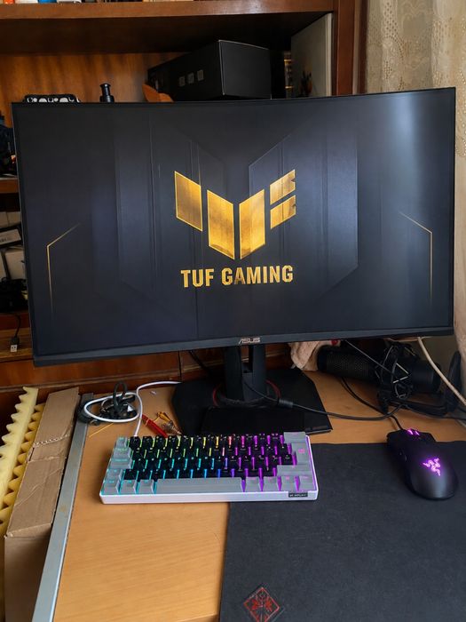 PC Gaming Completo + Monitor ASUS TUF 27” 165Hz + Teclado + Razer