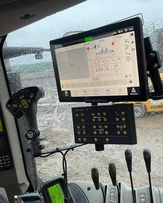 Powystawowa Nawigacja FJDynamics- dokładność prowadzenia RTK 2.5 cm
