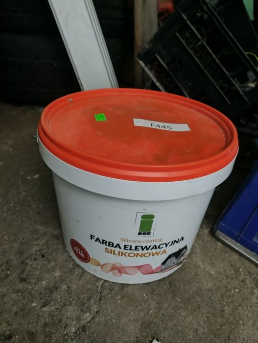 Farba elewacyjna silikonowa beż