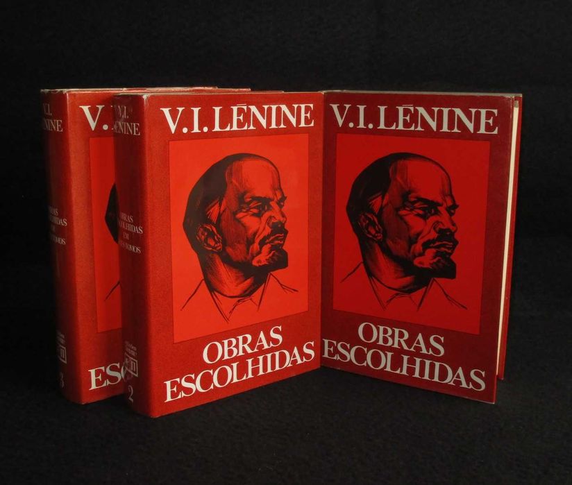 Livros Obras Escolhidas V. I. Lénine 3 Volumes