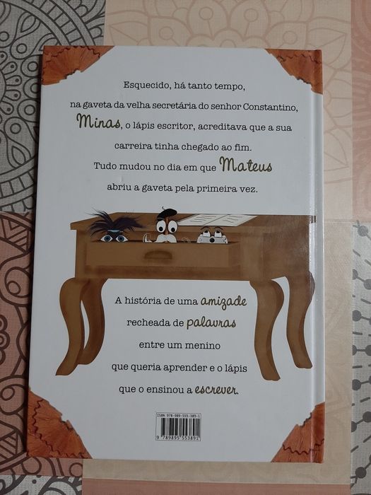 Livro "Minas, o lápis professor"