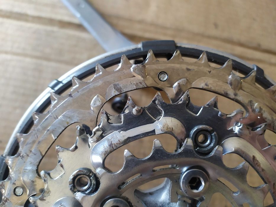 Shimano STX  korby FC-MC32 , 170mm IG 22/32/42t  kwadrat  Polecam