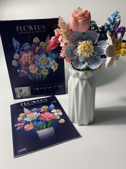 !!NEW!! Конструктор LEGO стиль букет квітів