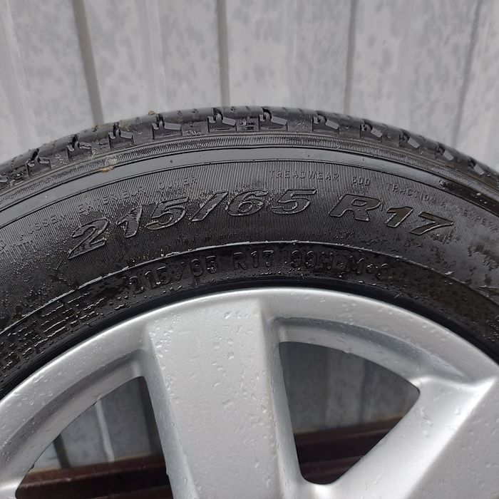 Колеса титани диски шини скати оригінали Ніссан R17 всесезонка