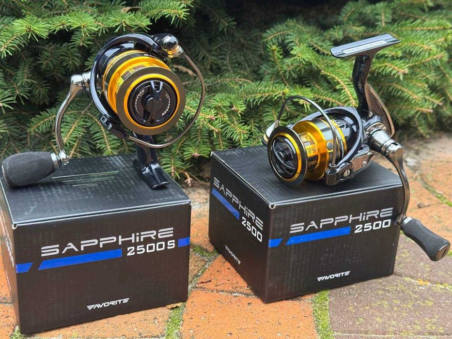 Катушка спининг Favorite Sapphire 2000S-2500-2500S-4000-4000S 7+1BB