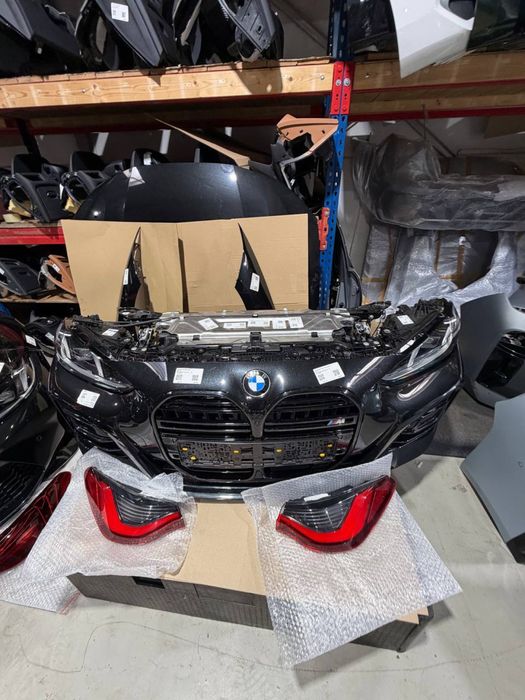 Комплект BMW G23 440I Бампер панель фари капот крило колір 475