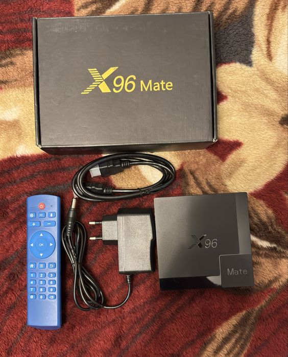 X96 Mate 4/32gb Allwinner H616 Android TV Smart TV приставка