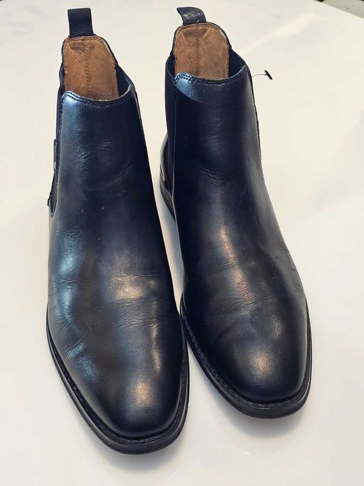 Gino Rossi – Sztyblety, Skóra naturalna, licowana, Roz. 45